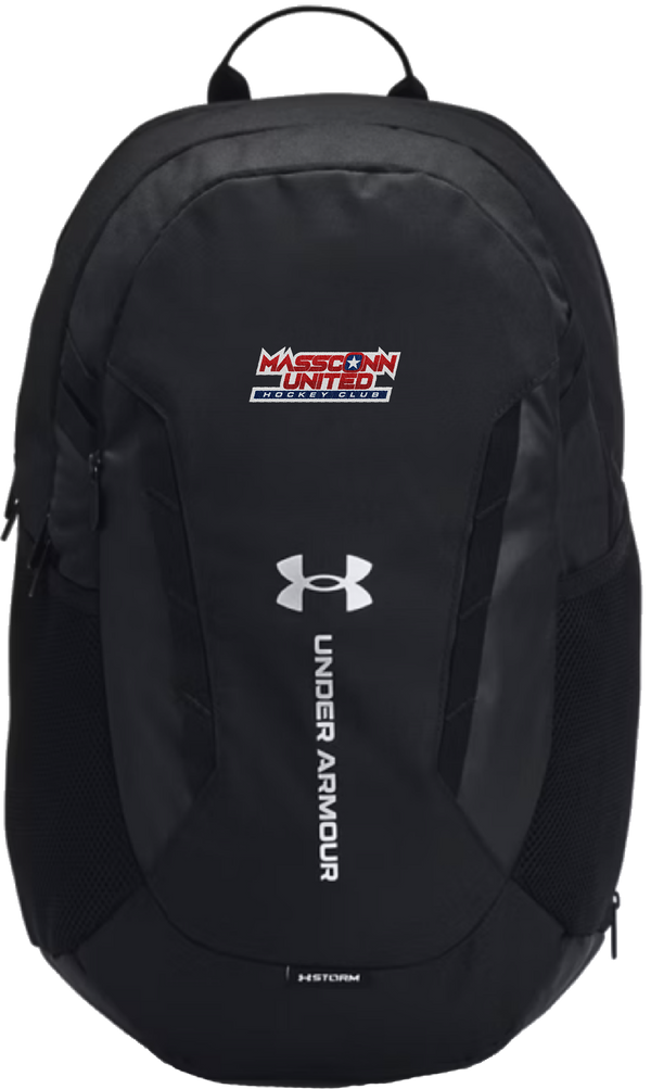 Mass Conn United UA Hustle 6.0 Team Backpack