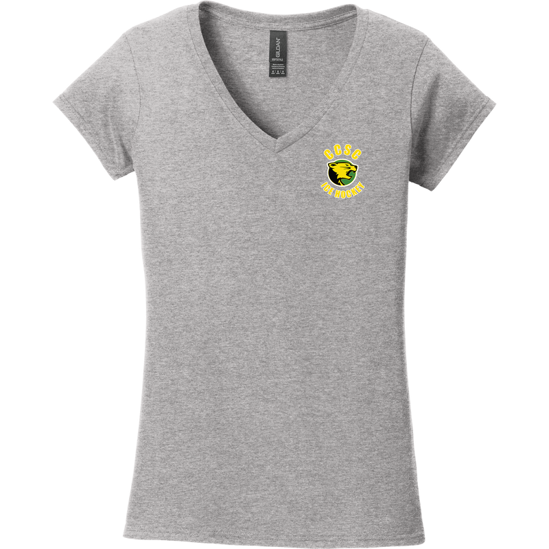 Chester County Softstyle Ladies Fit V-Neck T-Shirt
