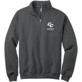 Curry College NuBlend 1/4-Zip Cadet Collar Sweatshirt