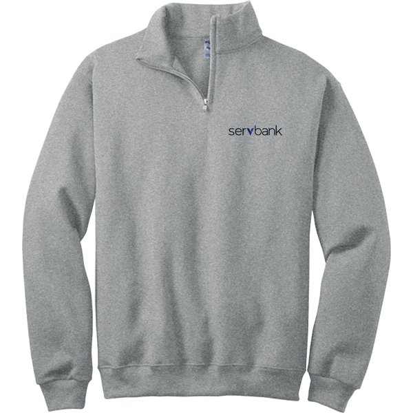 Servbank NuBlend 1/4-Zip Cadet Collar Sweatshirt
