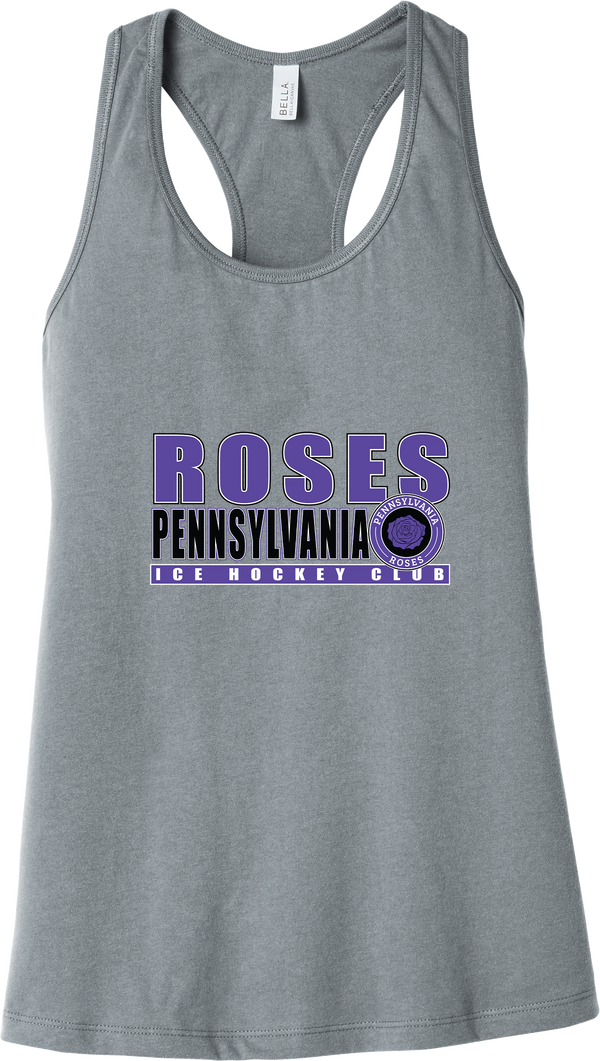 PA Roses Womens Jersey Racerback Tank