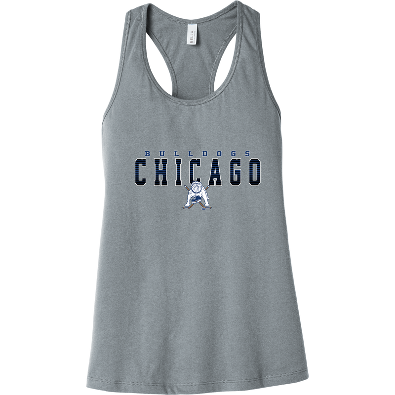 Chicago Bulldogs Womens Jersey Racerback Tank