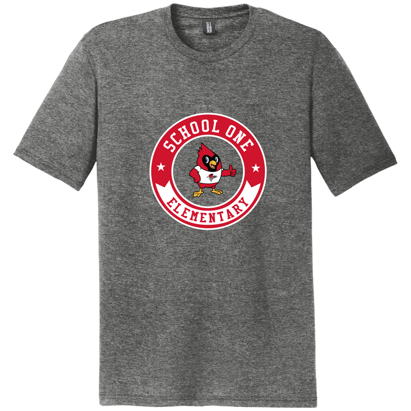 School One Elementary Adult 'Circle' Perfect Tri Tee