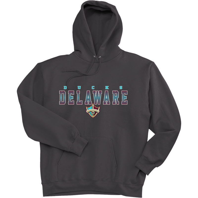 Delaware Ducks Ultimate Cotton - Pullover Hooded Sweatshirt