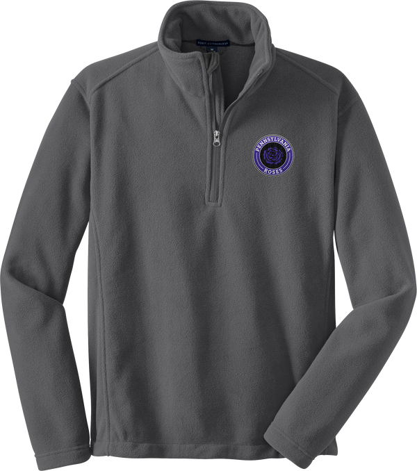 PA Roses Value Fleece 1/4-Zip Pullover