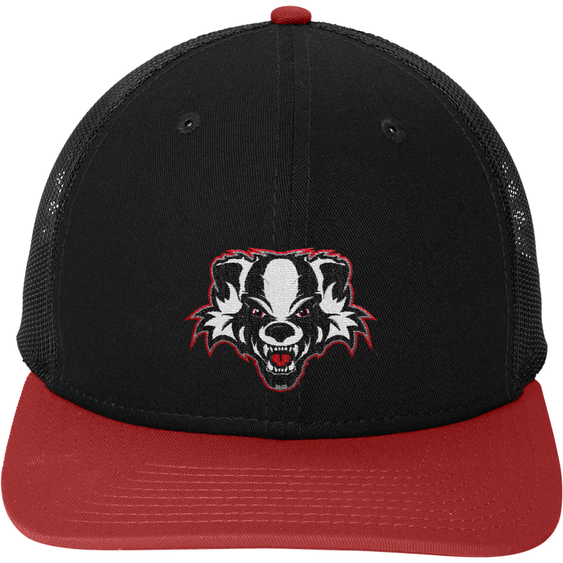 Scary Badgers New Era Snapback Low Profile Trucker Cap