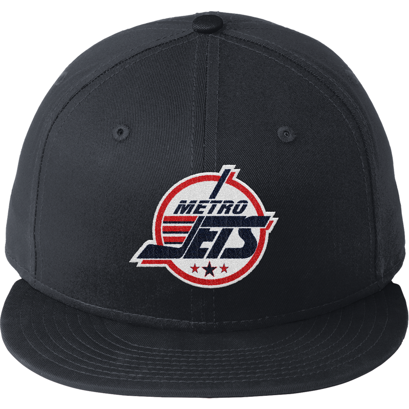 Metro Jets New Era Flat Bill Snapback Cap