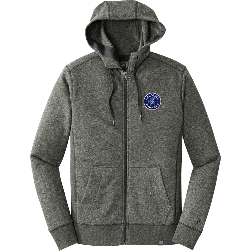 Carolina Thunder New Era French Terry Full-Zip Hoodie