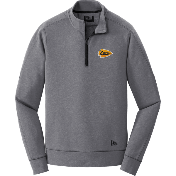 Chelsea Chiefs New Era Tri-Blend Fleece 1/4-Zip Pullover