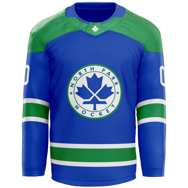 North Park Youth Player Cut and Sew Tackle Twill Jersey