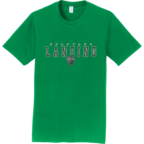 Lansing Spartans Adult Fan Favorite Tee
