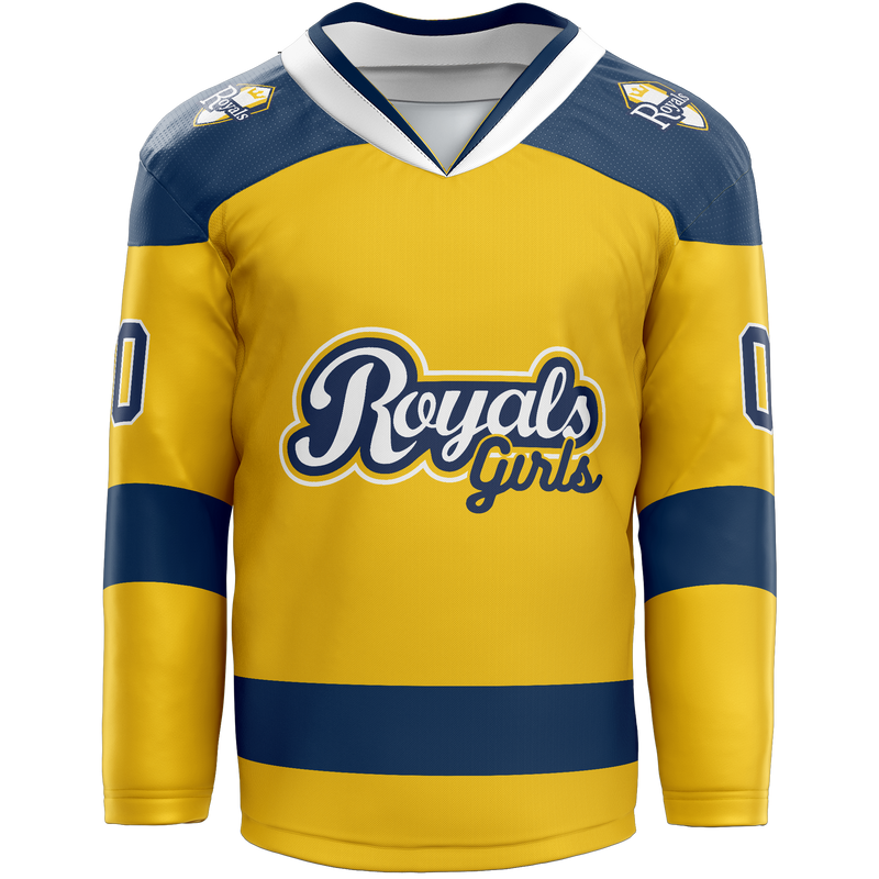 Royals Girls Youth Goalie Hybrid Jersey