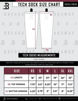North Park Sublimated Tech Socks